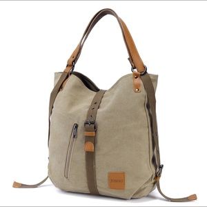 Joseko convertible canvas bag, new in packaging.